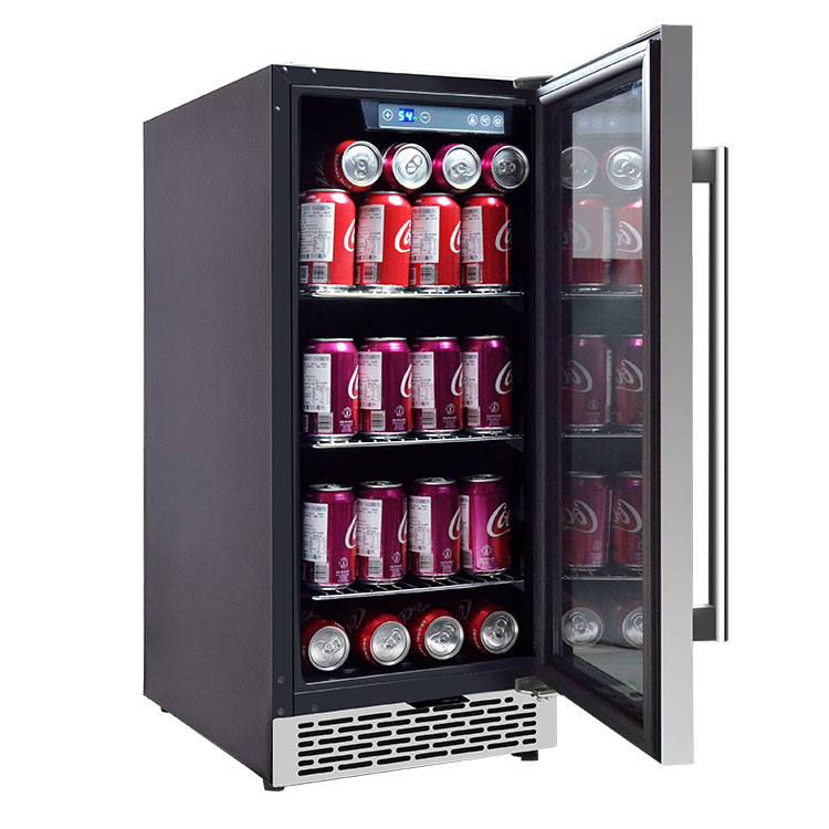 Wine Beer Fridge Dual Zone - Oem شرب صغير بار الثلاجة مخصص