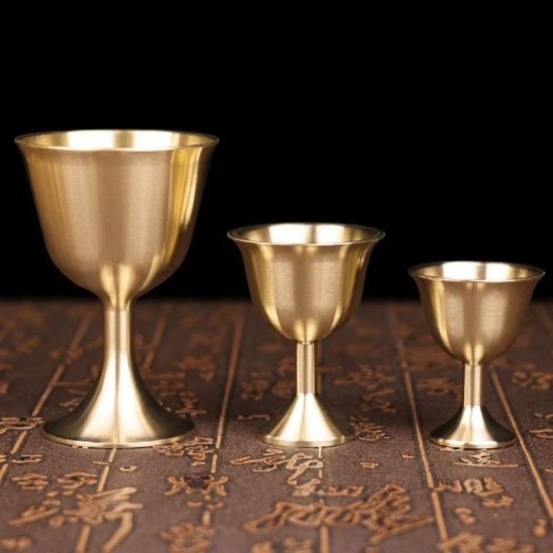 Wine In Beer Glass - 【كوب نحاسي عتيق الطراز S/M/L، كأس