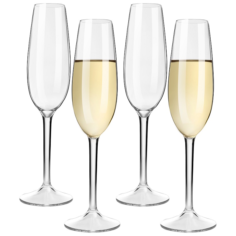 Champagne Flute Pair - مزمار شمبانيا غير قابل للكسر من