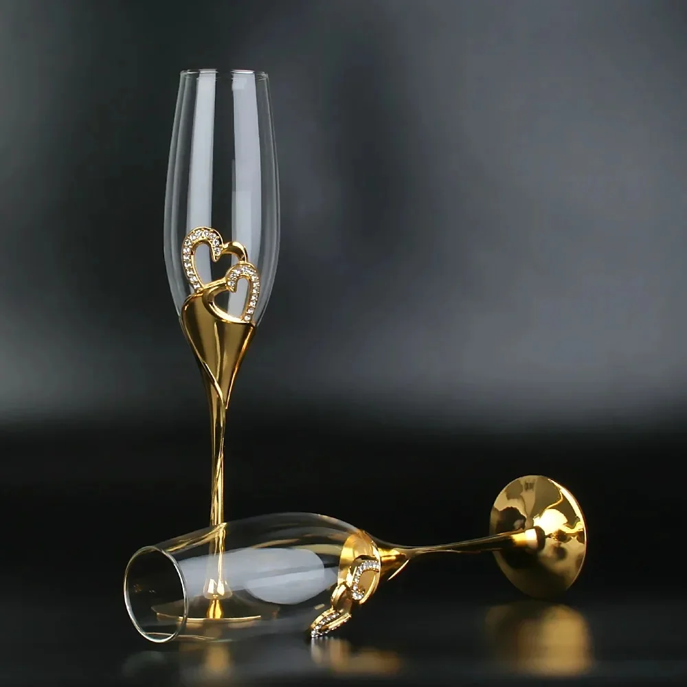 نظارات مزامير الشمبانيا أنيقة  - مراجعة Champagne Flute Pair وسعره