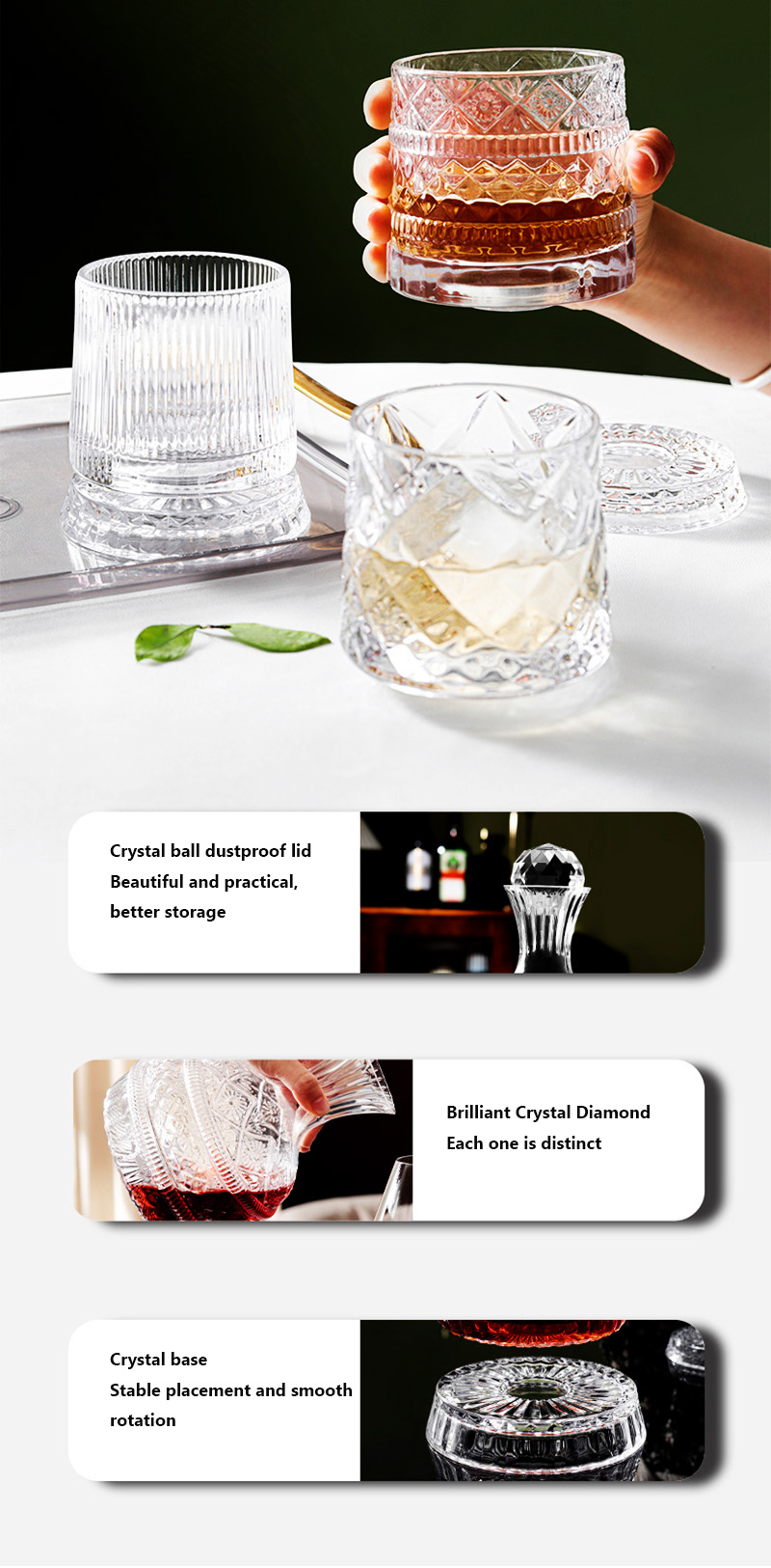 DEOUNY إناء النبيذ الدوار الما - مراجعة Wine In Beer Glass وسعره