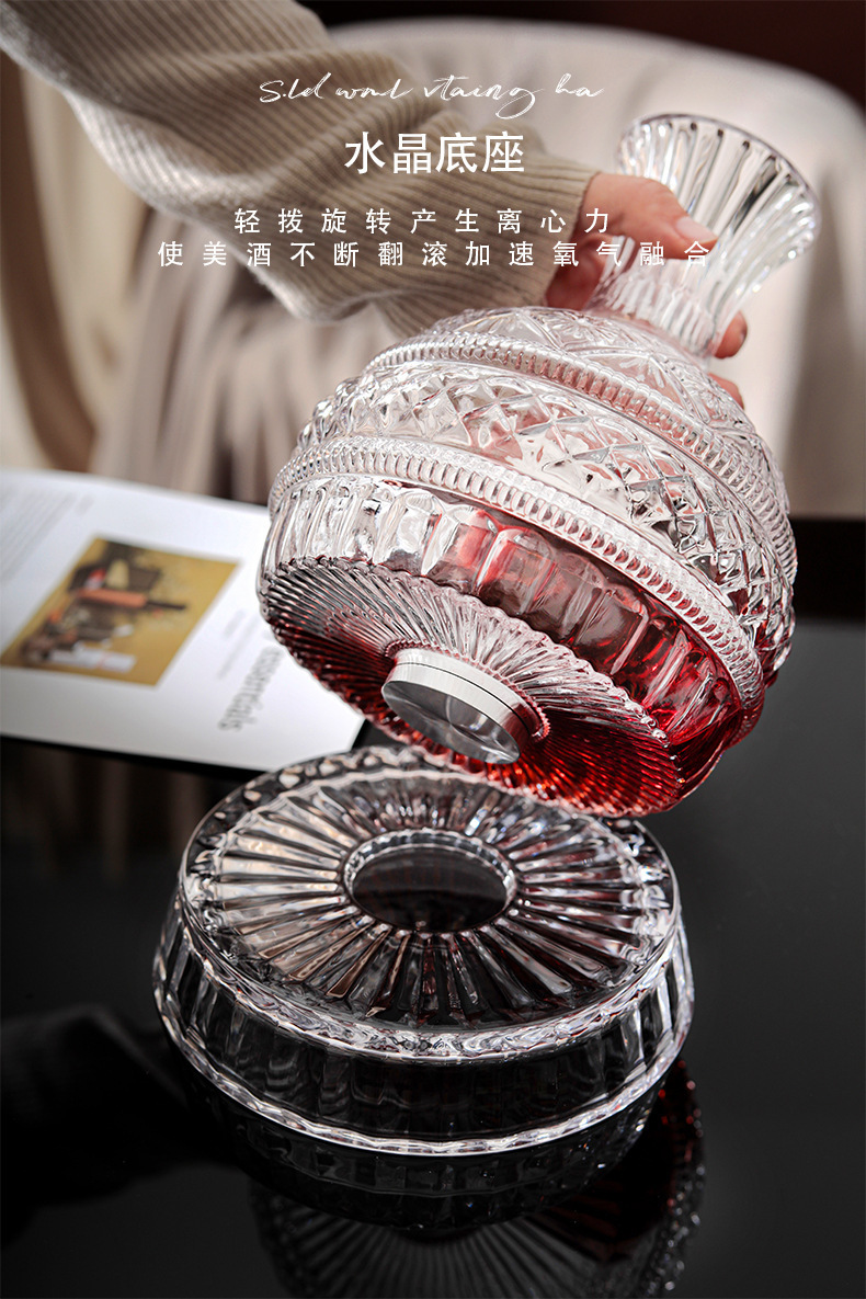 DEOUNY إناء النبيذ الدوار الما - مراجعة Wine In Beer Glass وسعره