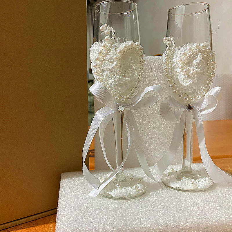 زوج واحد من كؤوس الشمبانيا للع - مراجعة Champagne Flute Pair وسعره