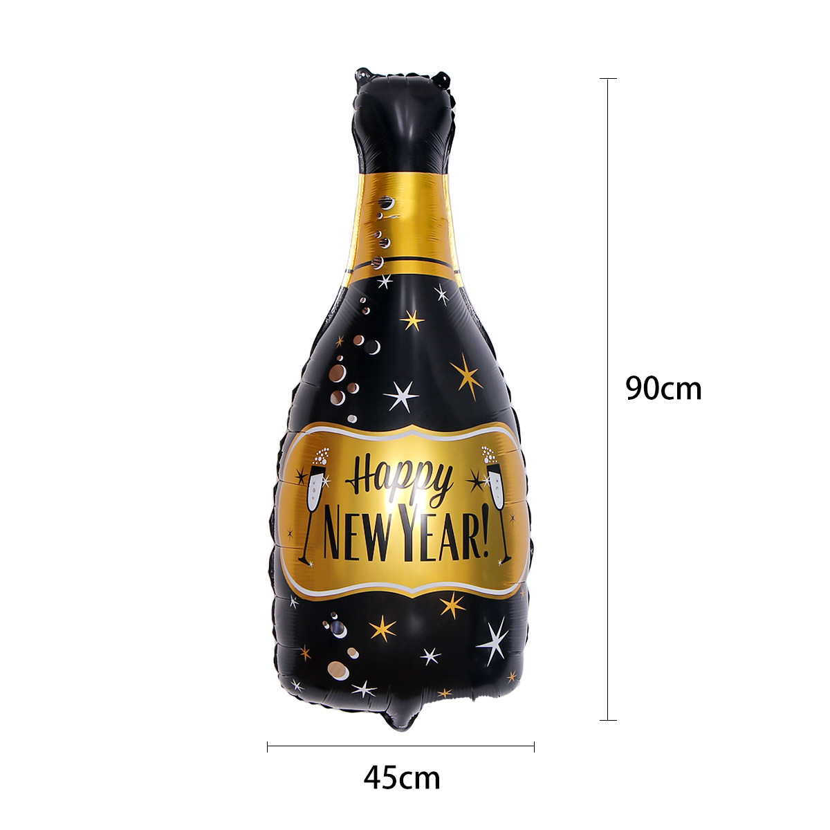 10 قطع بالونات من رقائق الألمن - مراجعة Wine Beer Whiskey Year وسعره