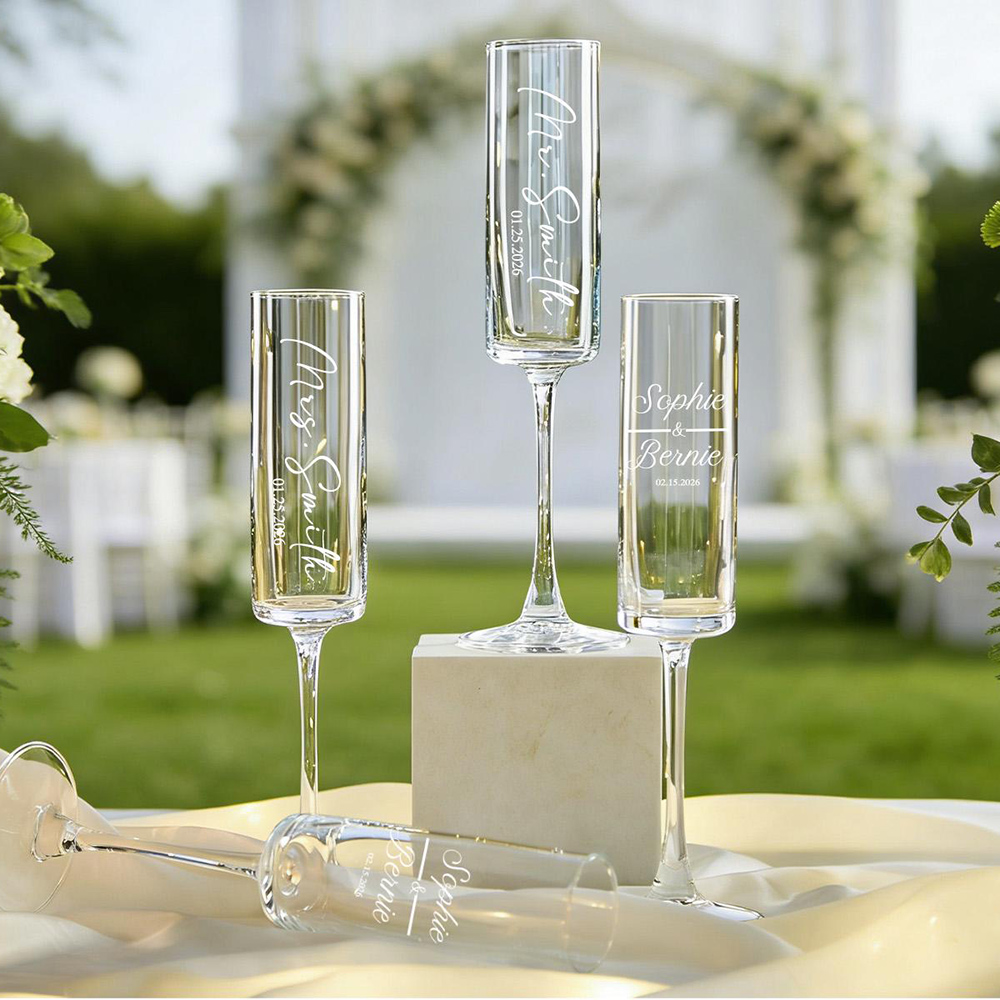 كؤوس شمبانيا مخصصة لحفلات الزف - مراجعة Champagne Flute Pair وسعره