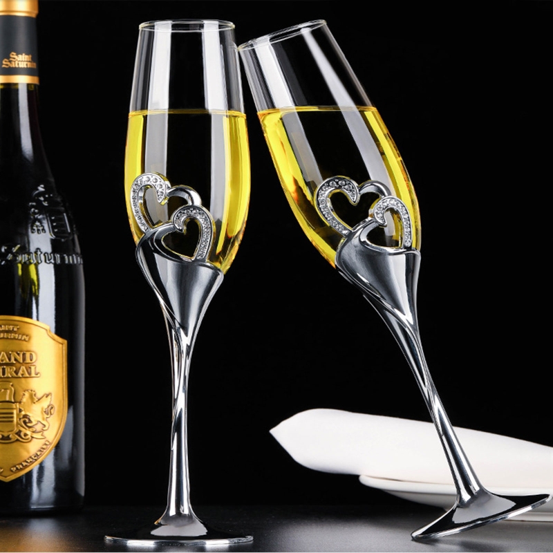 2 قطعة مجموعة الزجاج الشمبانيا - مراجعة Champagne Flute Pair وسعره