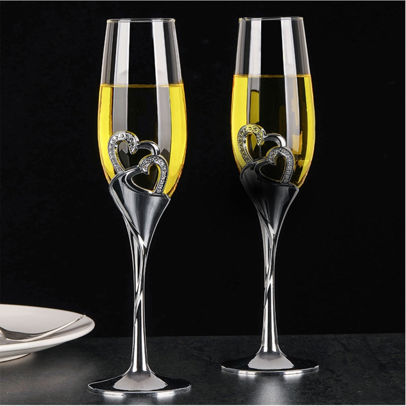 2 قطعة مجموعة الزجاج الشمبانيا - مراجعة Champagne Flute Pair وسعره