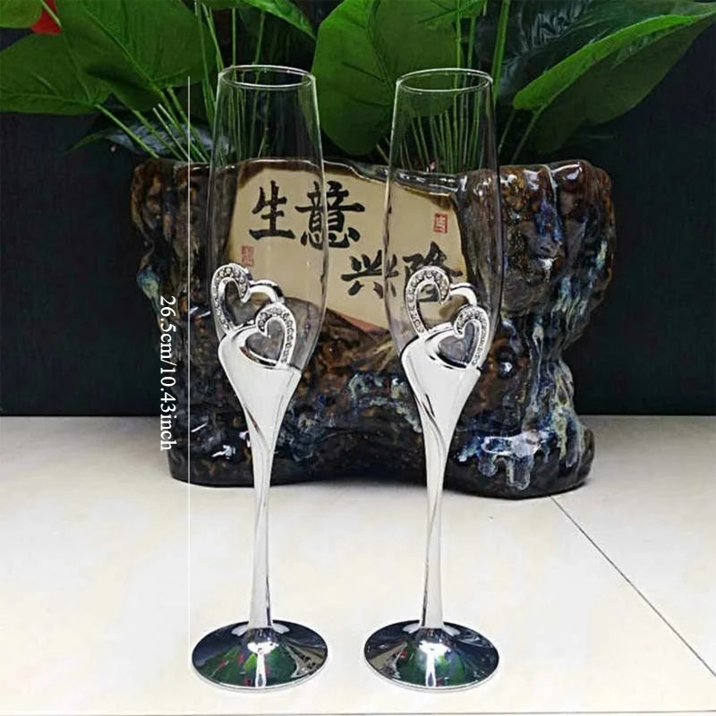 2 قطعة مجموعة الزجاج الشمبانيا - مراجعة Champagne Flute Pair وسعره
