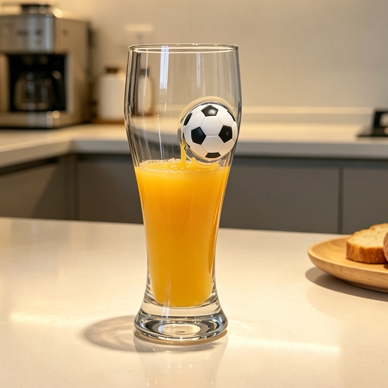 كوب بيرة زجاجي كبير السعة بتصم - مراجعة Craft Beer & Wine U- وسعره