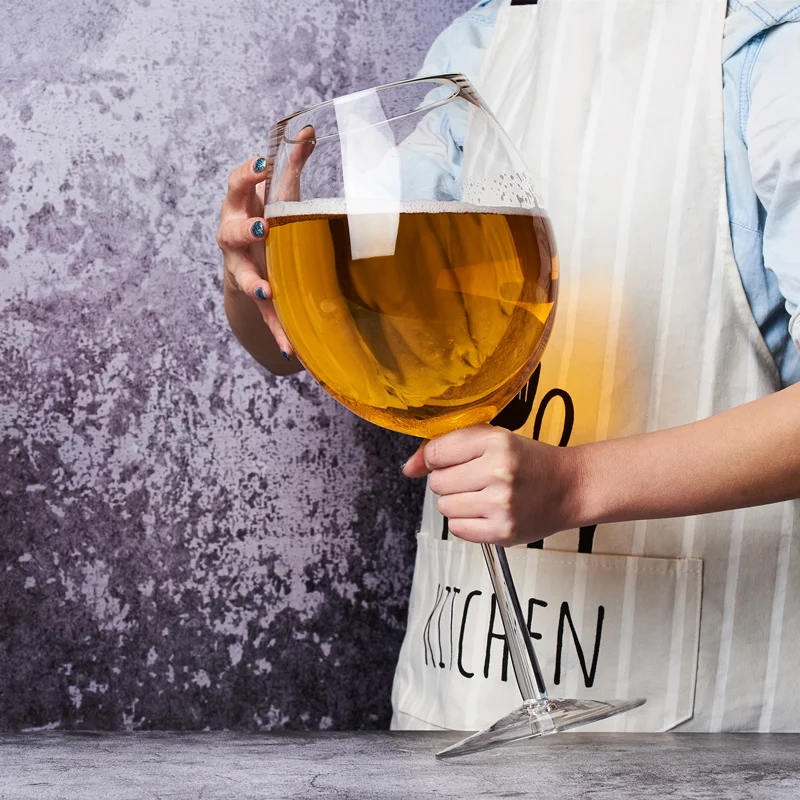 كأس نبيذ عملاق سعة 3000 مل (10 - مراجعة Wine In Beer Glass وسعره
