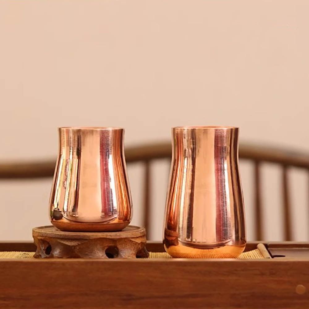 كوب نحاسي مصنوع يدويًا بتصميم  - مراجعة Wine In Beer Glass وسعره