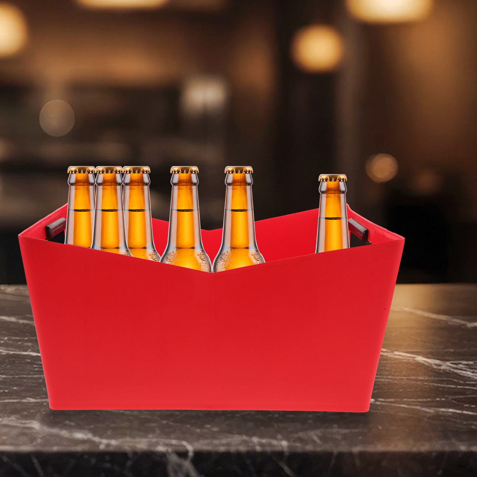 دلو بلاستيكي لتخزين المشروبات، - مراجعة Wine Beer Type وسعره