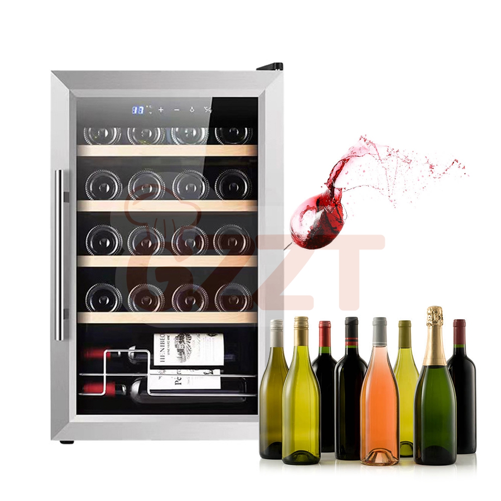 ثلاجة عرض عالية الجودة للمشروب - مراجعة Wine Beer Fridge Dual Zone وسعره