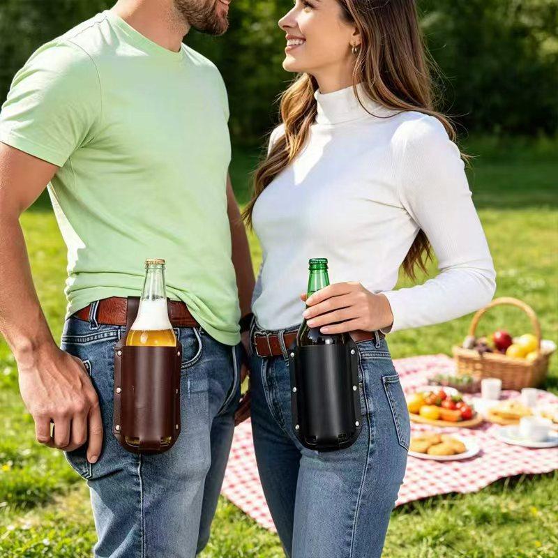قطعة واحدة من حزام خصر جلدي لح - مراجعة Wine In Beer Glass وسعره