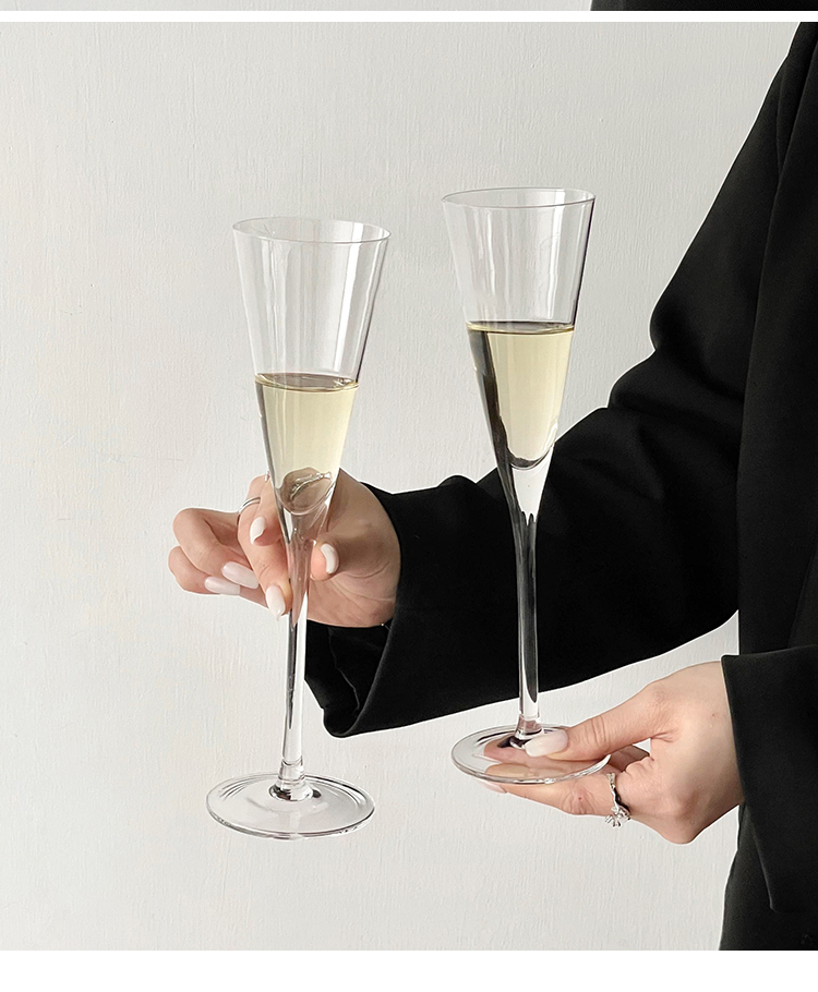 الفرنسية رومانسية الاحتفالية ك - مراجعة Champagne Flute Pair وسعره