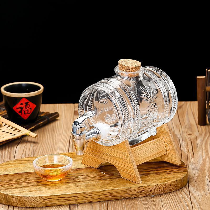 1L الزجاج ويسكي برميل برميل نب - مراجعة Wine In Beer Glass وسعره