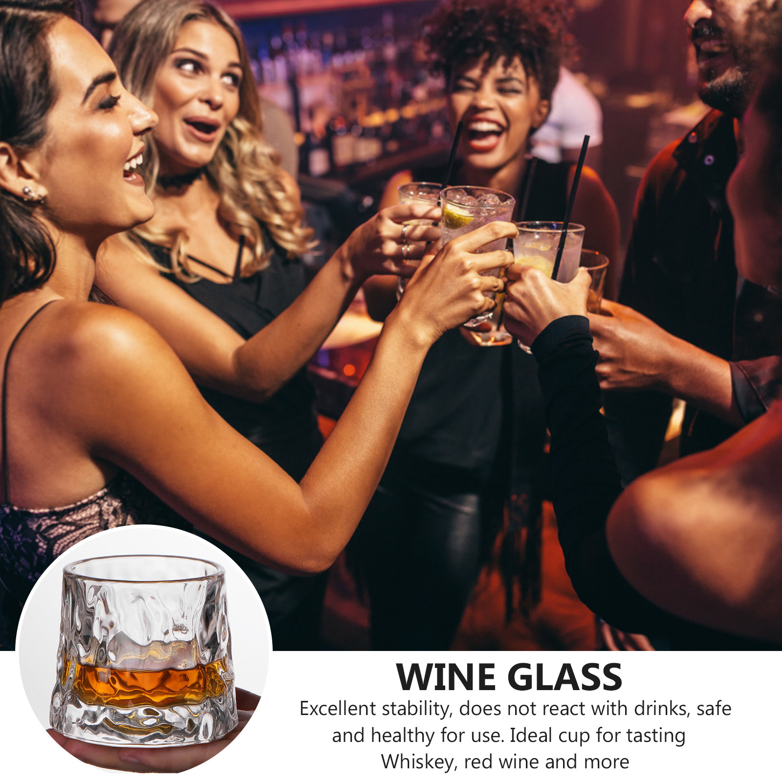 كأس نبيذ مطروق يدويًا، كوب تذو - مراجعة Wine In Beer Glass وسعره